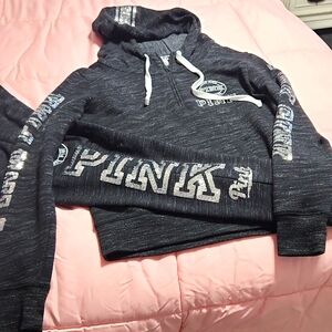 VS PINK sequin jogger set sz. XS